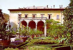 Garden facade