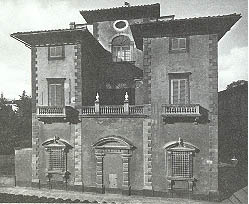 Facade on Via Micheli, circa 1900