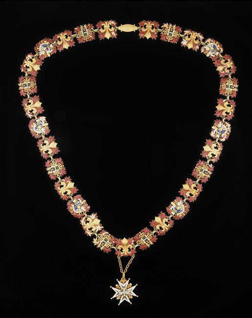 The duc de Fitz-James' Collar of the Order of the Holy Spirit