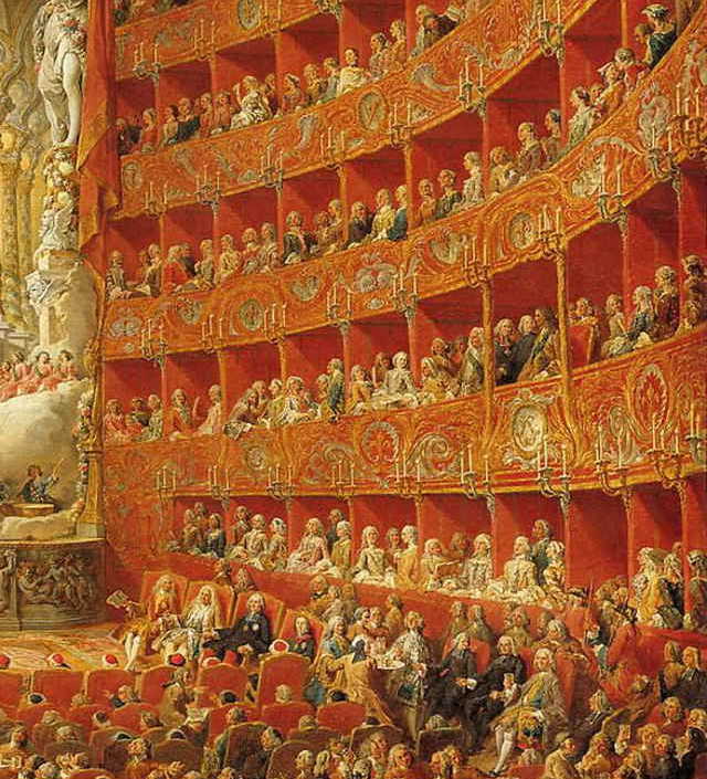 King James III at the Teatro Argentina, 1747