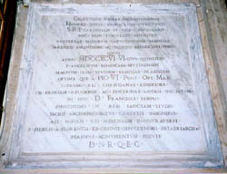 Henry IX and I inscription