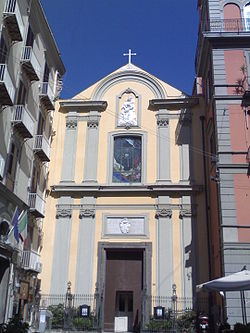 Facade of Santa Caterina a Chiaia