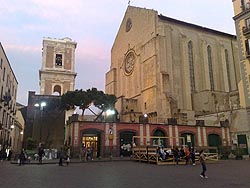 Facade of the Basilica di Santa Chiara