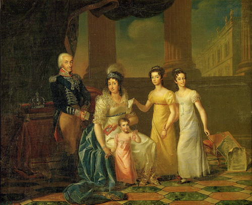The Family of King Victor