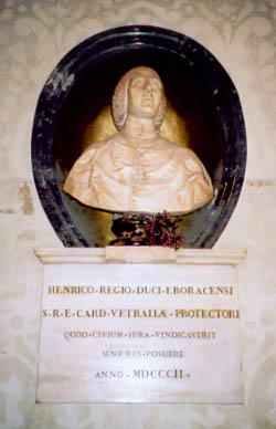 Bust of King Henry IX and I