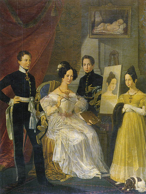 The children of Queen Mary III and II
