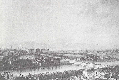 Entrance of King Victor into Turin, May 20, 1814