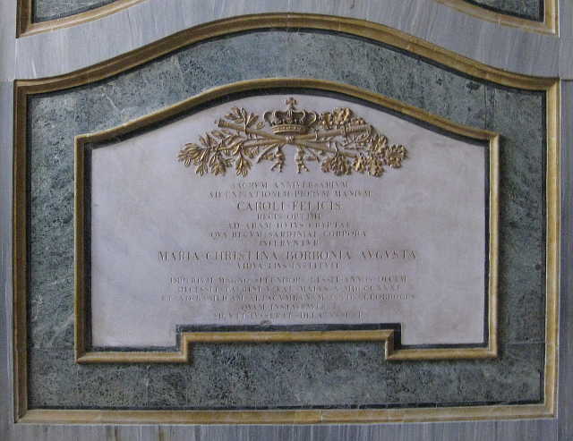 Monument to King Charles Felix of Sardinia