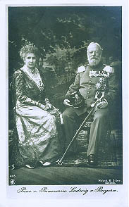 Queen Mary IV and III with Prince Ludwig of Bavaria