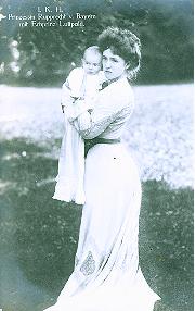 The Duchess of Cornwall and Rothesay with Prince Luitpold