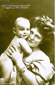 The Duchess of Cornwall and Rothesay with Prince Albert