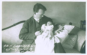 Albert, Duke of Cornwall and Rothesay, with Prince Henry, 1922