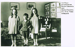 Prince Francis of Cornwall and Rothesay, with his sisters