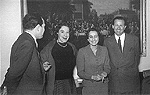 Princess Gabriele with Prince Carl of Croy and Prince and Princess Konstantin of Bavaria