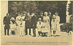 Queen Mary IV and III with members of her family, 1909