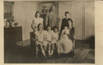King Rupert, Queen Antonia, and their children, 1935