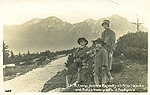 Queen Antonia, Prince Henry, and Princess Irmingard on the Predigstuhl, Austria